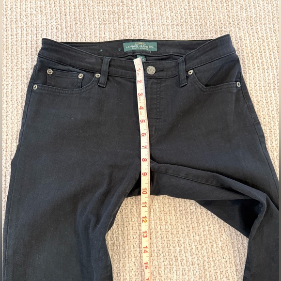 🔥Ralph Lauren Women's Straight Leg Black Jeans🔥 - Picture 6 of 7